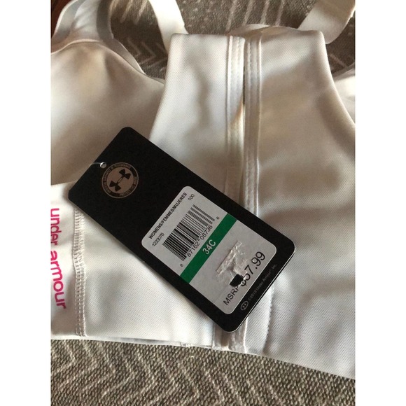 NWT Under Armour Hi-Impact Compression heat gear Sports Bra - Picture 7 of 12
